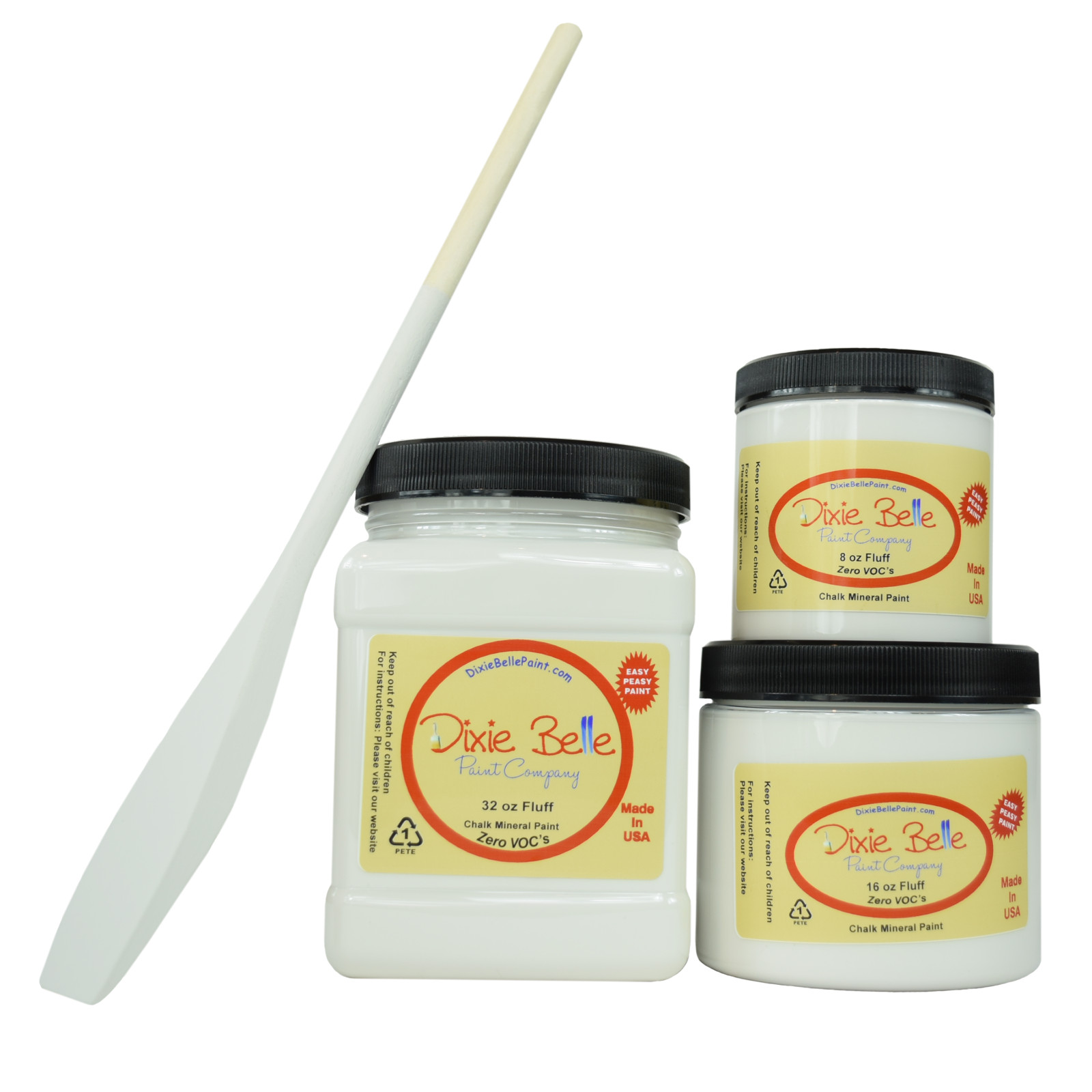 Dixie Belle Chalk Mineral Paint – FLUFF – You Select Size