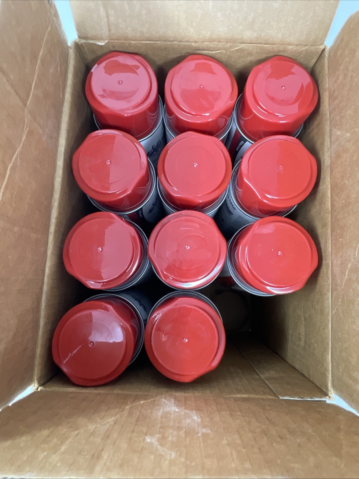 Lot Of 11 State Industrial Extreme High-Solids Paints Safety Red 16oz 105702 VD