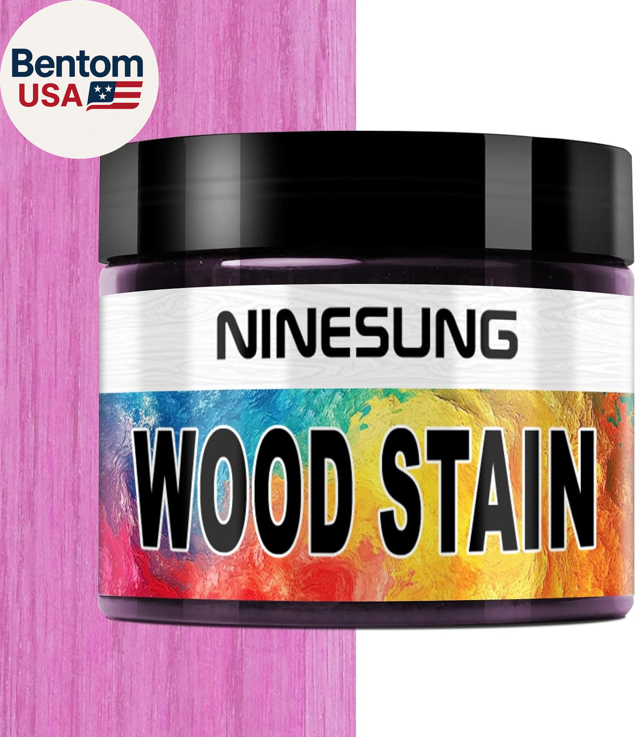 Pink Wood Stain | Wood Dye Powder for Indoor and Outdoor | Furniture Dye | Fast