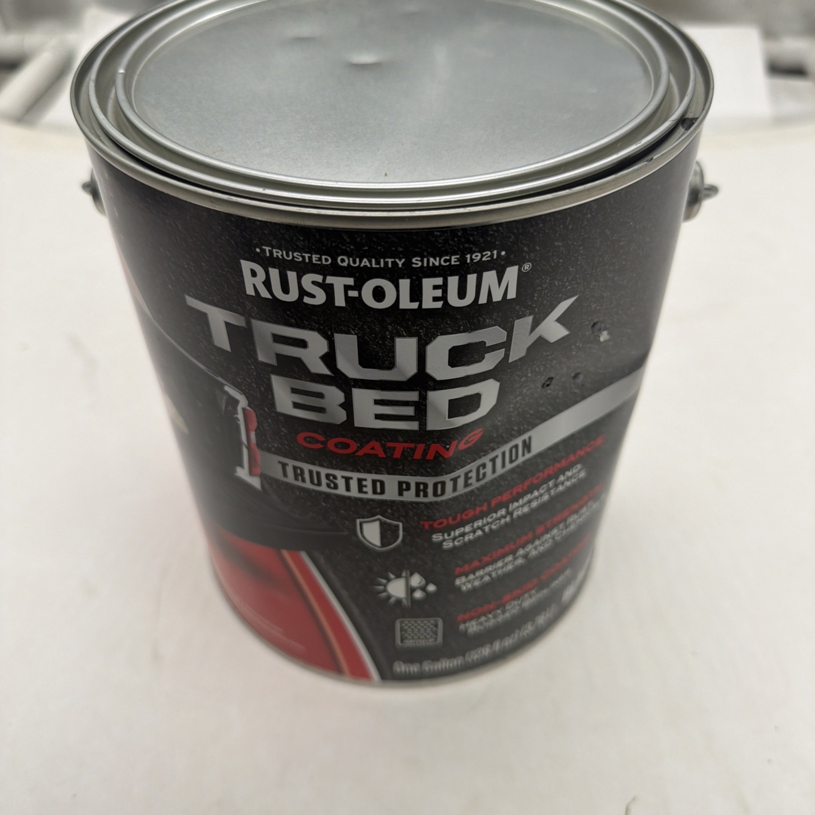 Black, Rust-Oleum Automotive Truck Bed Coating-342669, Gallon
