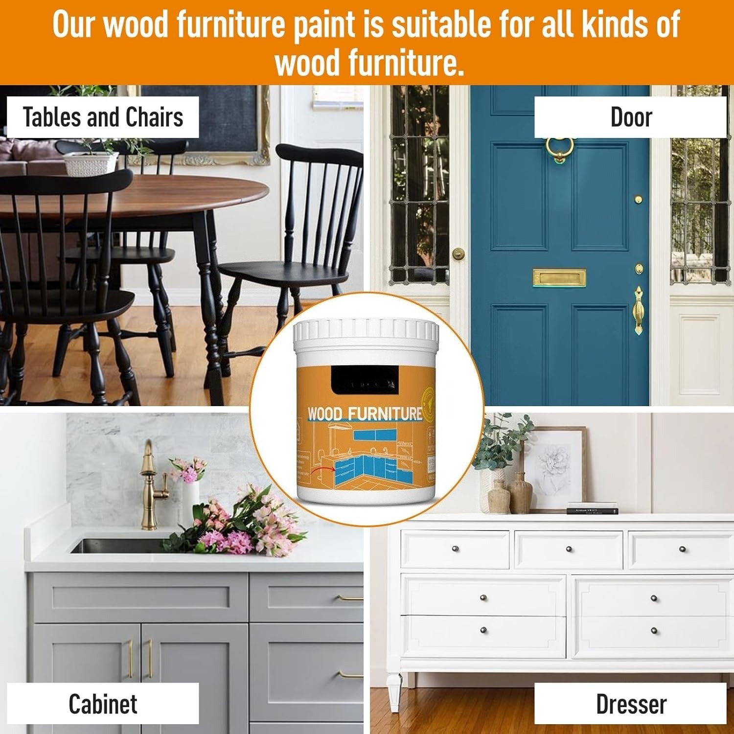 Acrylic wood lacquer for furniture, non-toxic and odourless, healthy