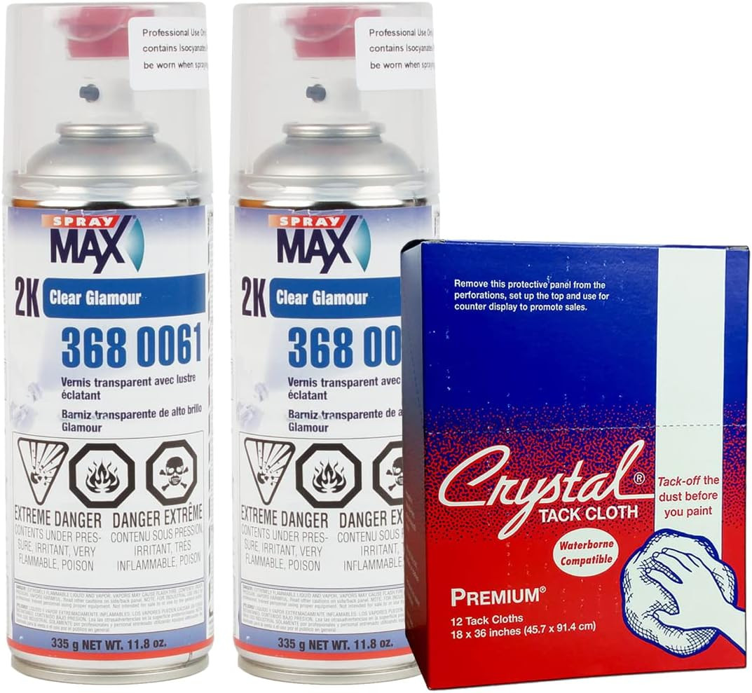 Spray Max 2K High Gloss Finish Clear Coat Spray Paint | Car Parts and Repair Re