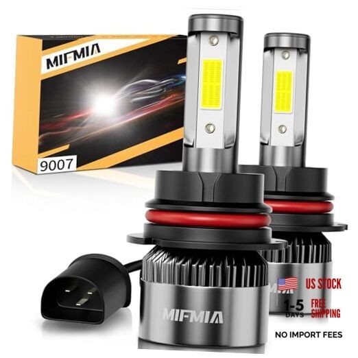 ????/??? Bulbs 6500K Cool White 900% Brighter 36000LM, Plug-N-Play 9007