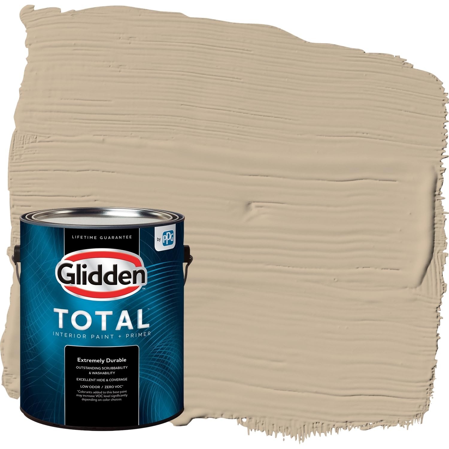 Glidden Total Interior Wall Paint Premiumr All-In-One Best Beige/Beige Eggshell