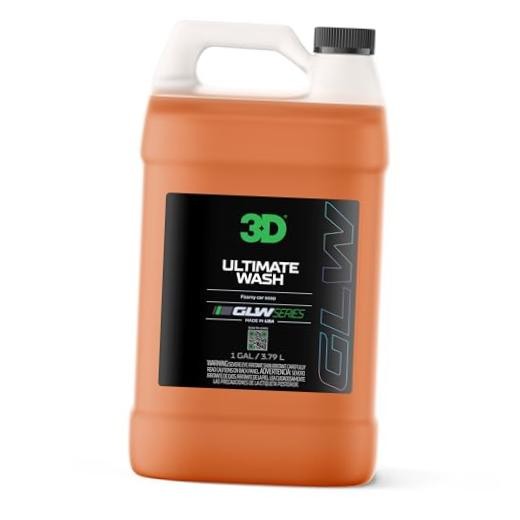 Ultimate Wash – 1 Gallon – pH Neutral Car Wash Soap with 128 Fl Oz (Pack of 1)