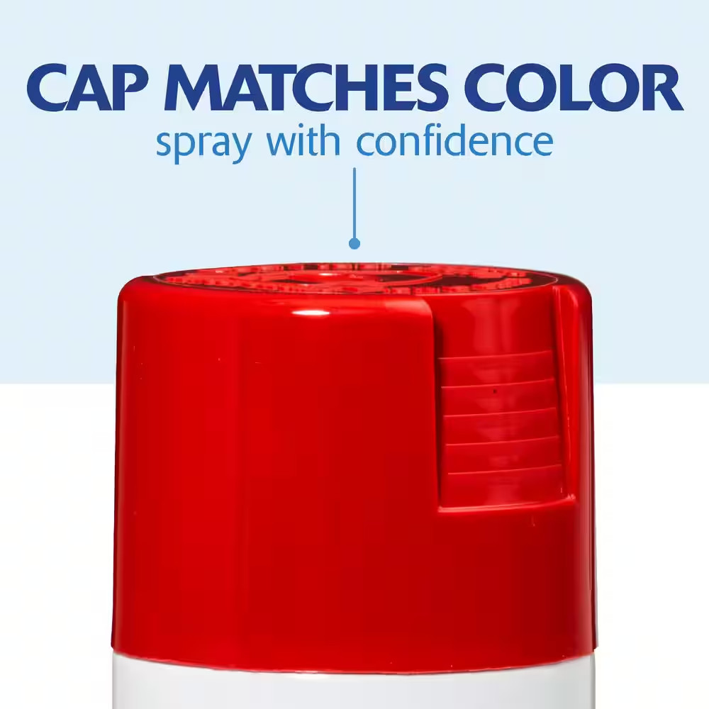 12 Oz. Gloss Apple Red General Purpose Spray Paint (6-Pack)