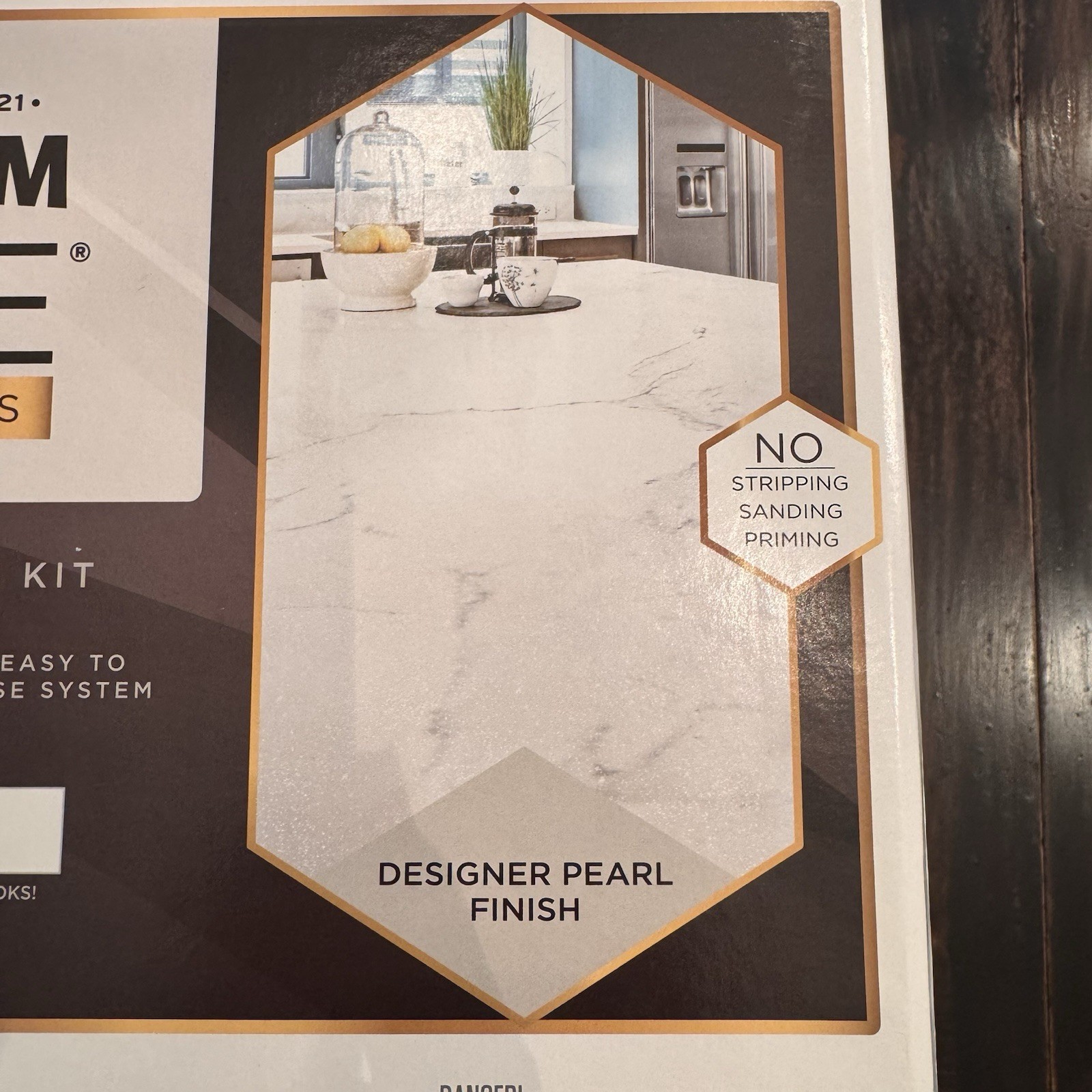 Rust-Oleum HOME Designer Series White Marble Countertop Coating Kit NEW SEALED