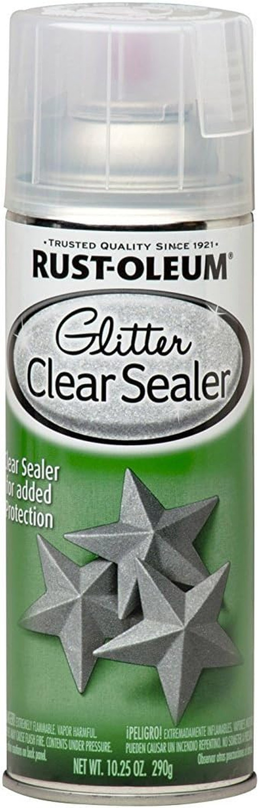 267736 Specialty Glitter Spray, 10.25 Ounce , Clear Sealer