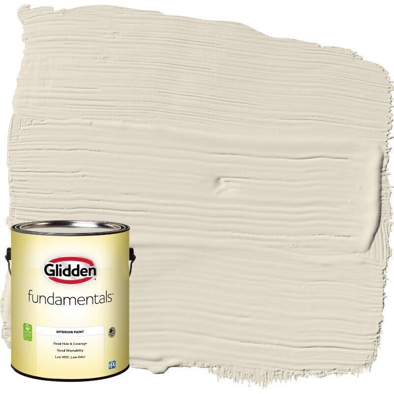 Interior Paint Eggshell 1 Gallon Washable Kitchen Antique White / Off White New
