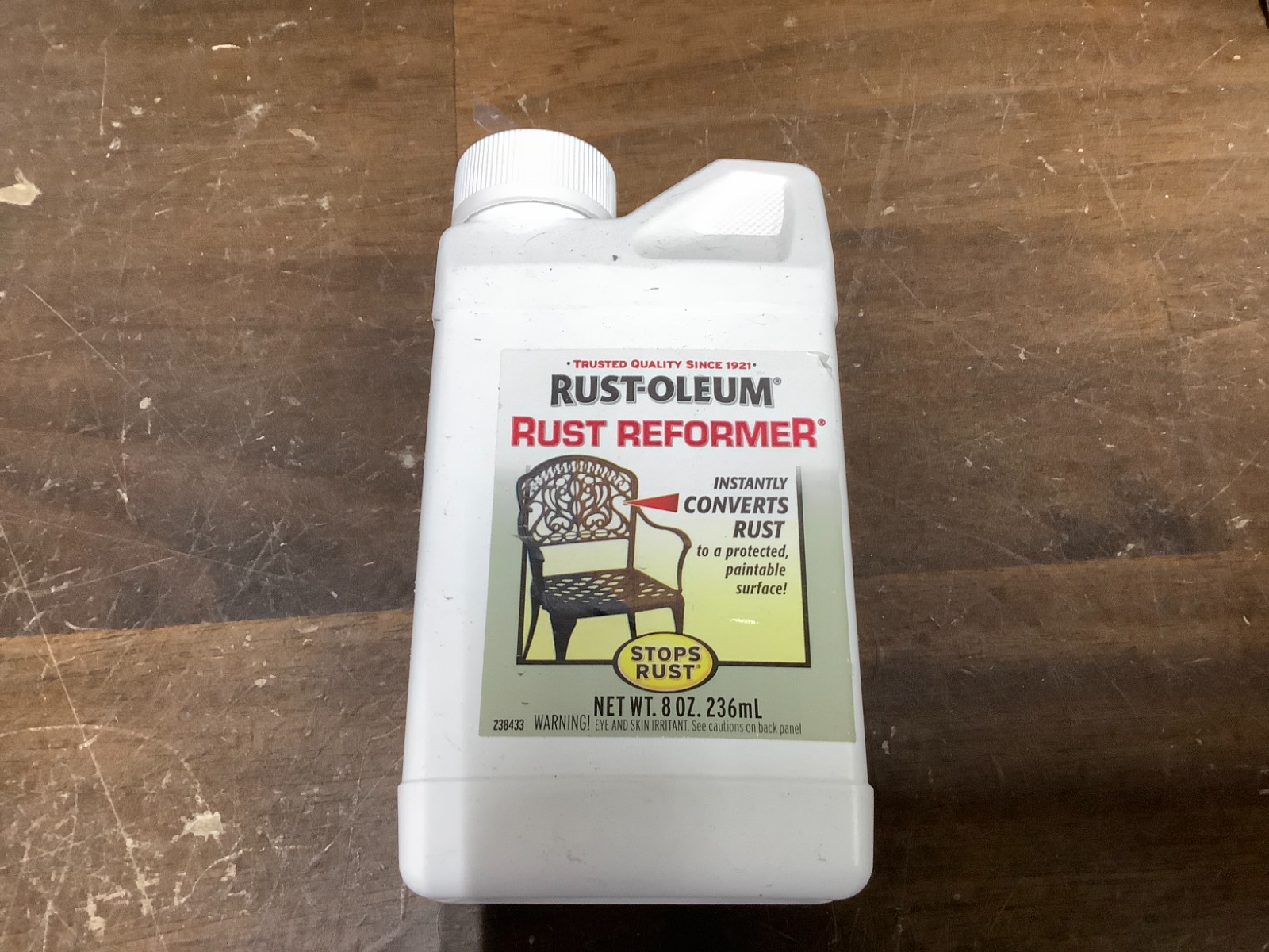 Rust-Oleum 7830-730 Stops Rust Indoor/Outdoor Paint Finish Rust Reformer 8 oz.