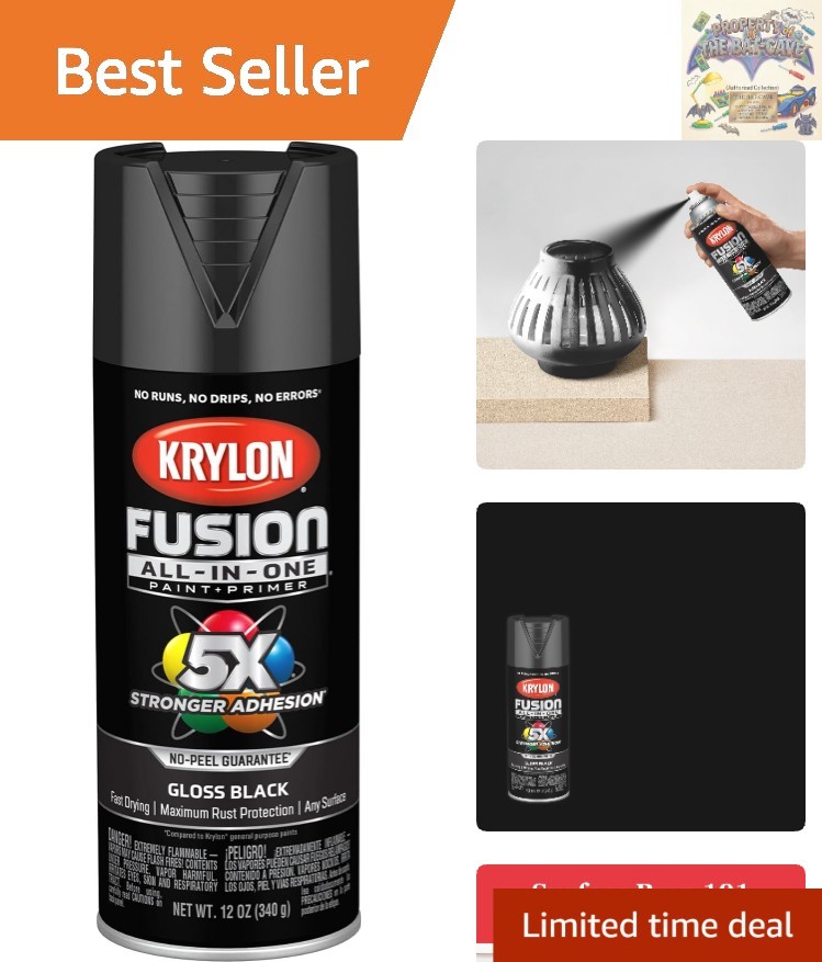 Professional-Quality 12 oz Fusion Spray Paint – Fast Drying & Rust Proof