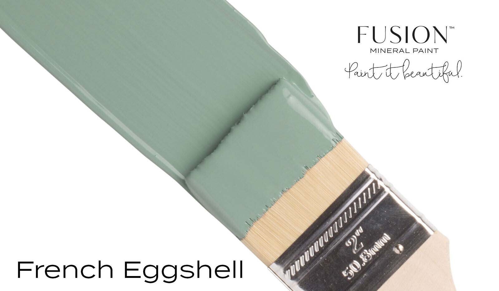 Fusion Mineral Paint – French Eggshell – 500mL covers approx. 75sq. ft or 7m2