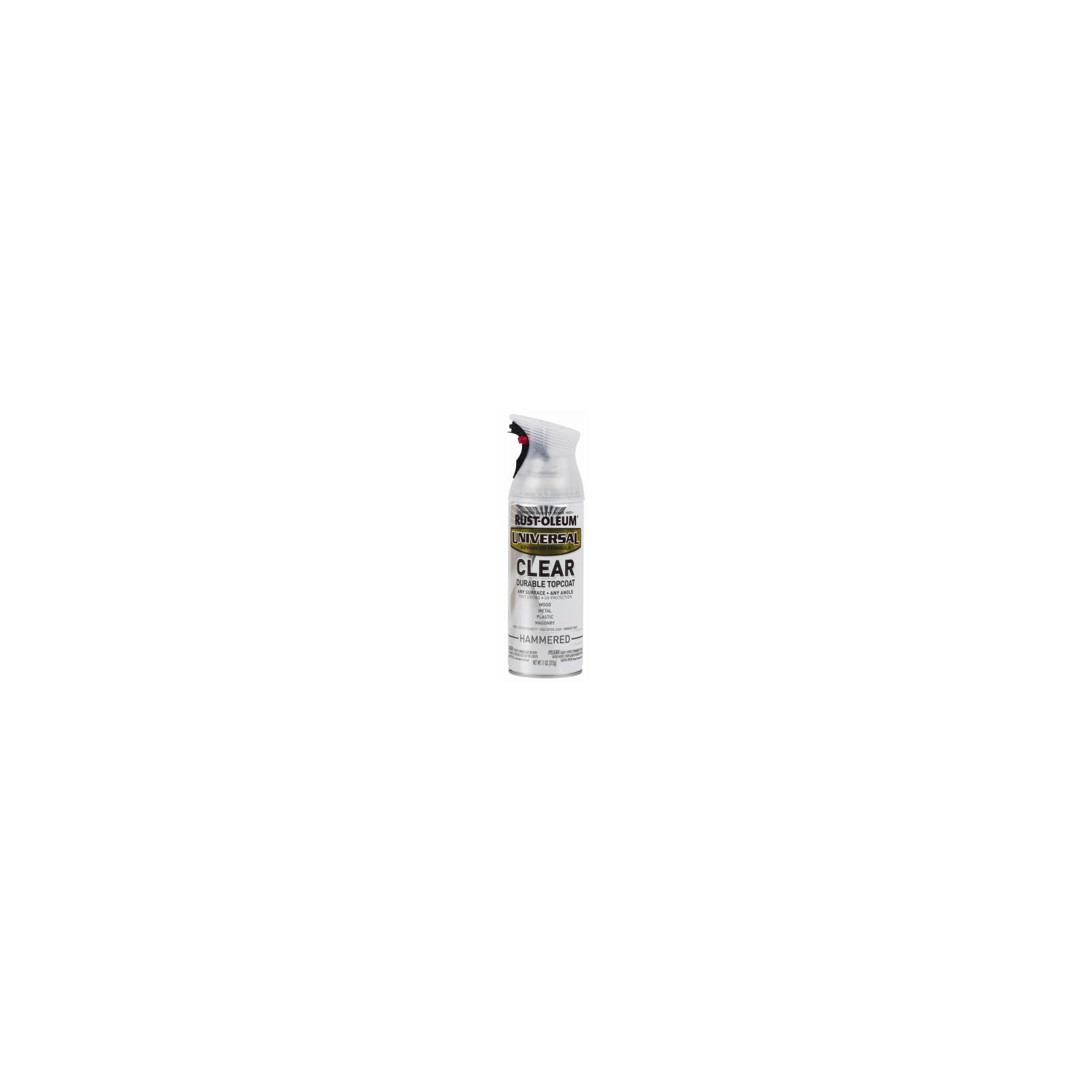 Rust-Oleum 302153 Universal Paint & Primer Hammered Spray Paint, Clear, 12-oz. –