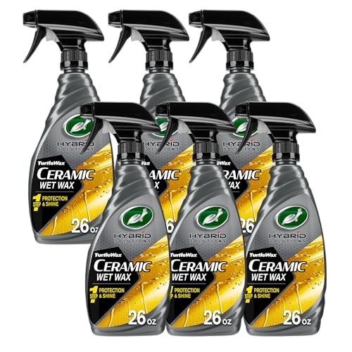 Hybrid Solutions Ceramic Wet Wax, Spray on Car Wax for 1-Step High Gloss