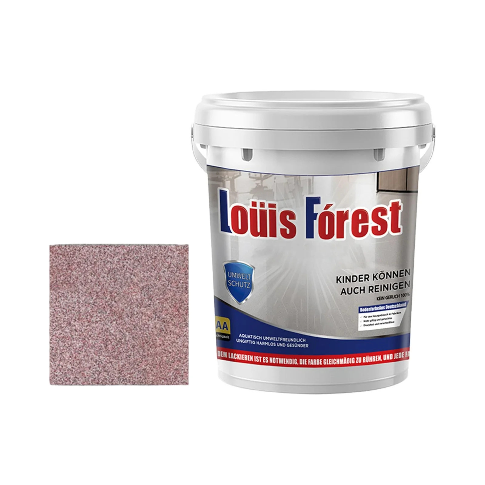 High-Gloss Marble Effect Epoxy Floor Coating, Epoxy Floor Paint (55ML)