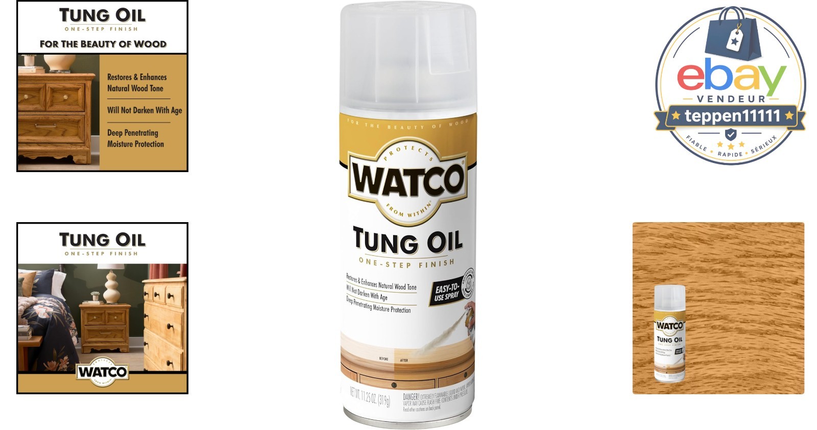 Tung Oil Finish Spray, 11.25 oz