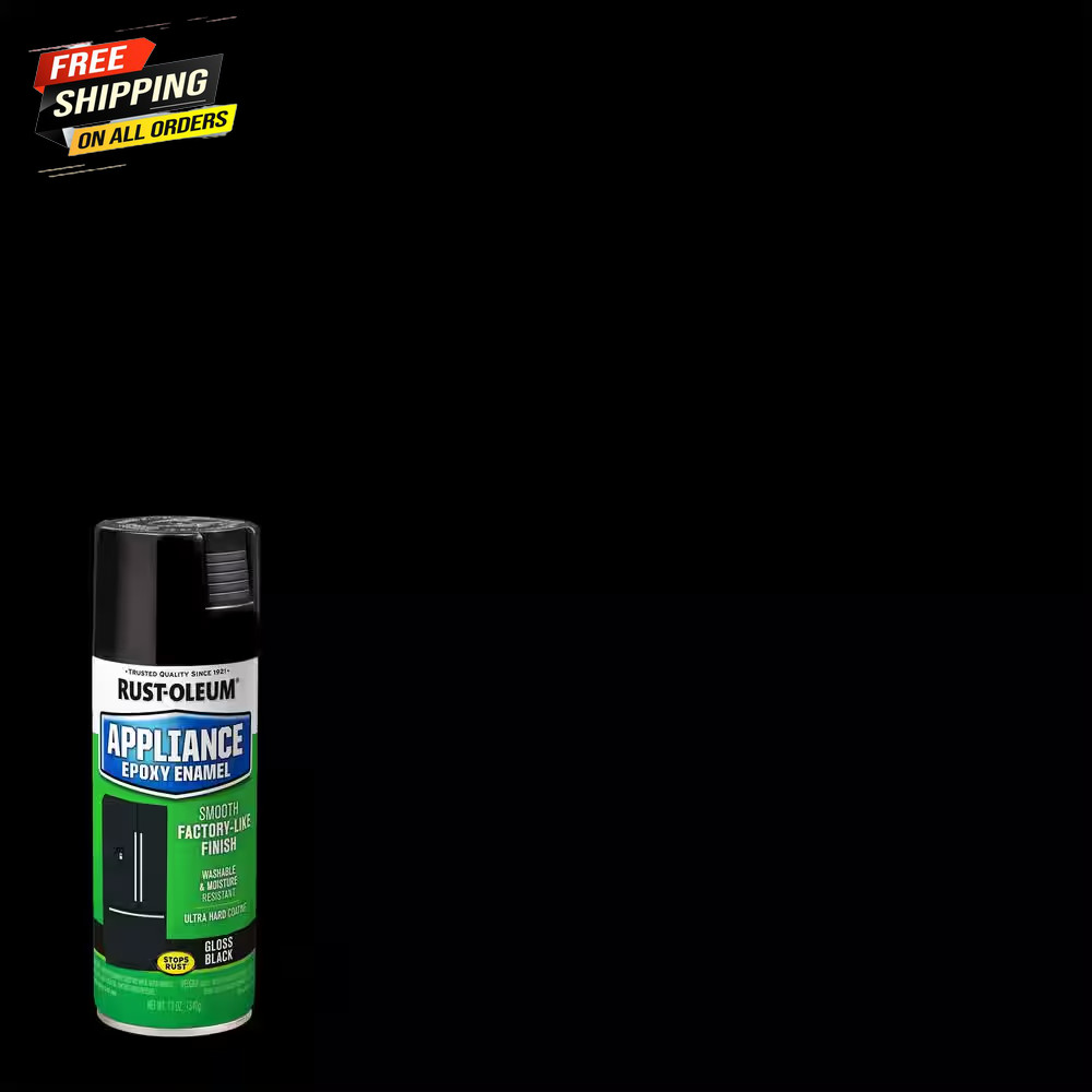 Rust-Oleum Appliance Paint Epoxy in Black Gloss (6 pack) 12 Oz