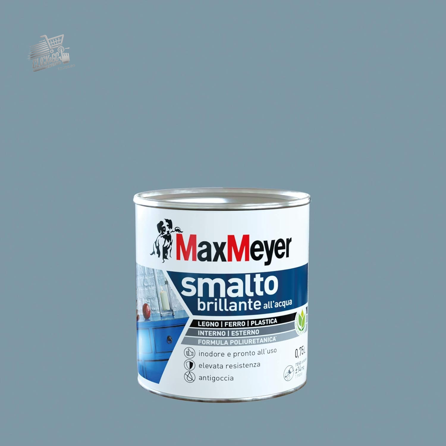 Denim Polished Polyurethane Water Enamel 750ml