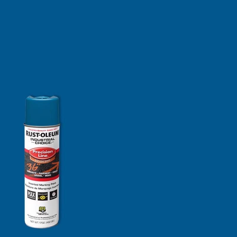 Rust-Oleum Industrial Choice Blue Inverted Marking Paint 17 (Pack of 18)