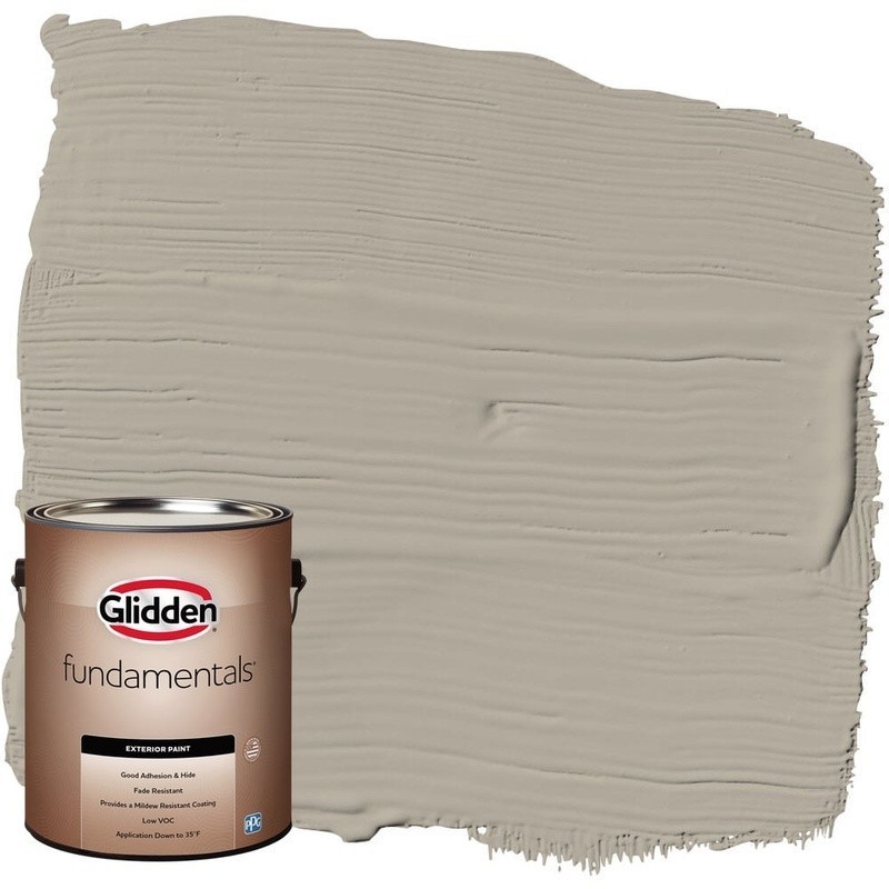 Exterior Paint Low VOC Fast Drying Mildew Resistant Good Adhesion 1 Gal New