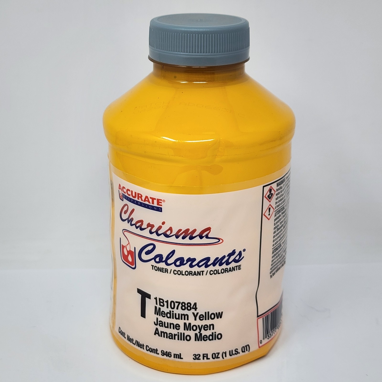 Accurate Charisma Colorants MEDIUM YELLOW Tint Toner 1B107884 32 fl oz (5 Pack)