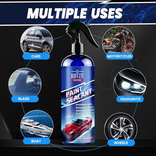 Paint Sealant Spray Quick Effect Coating Agent for High Gloss Shine &