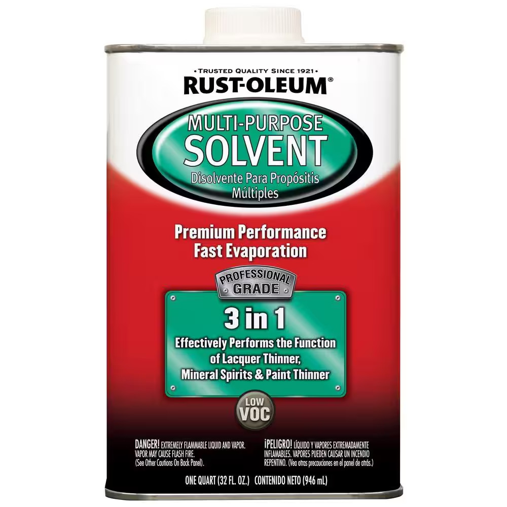 1-Qt. Professional Grade Multi-Purpose Solvent (4-Pack)