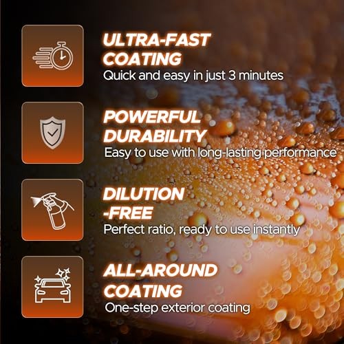 Water Aging Direct Super Easy Touchless Spray On Rinse Off SiO2 Wet Coat,