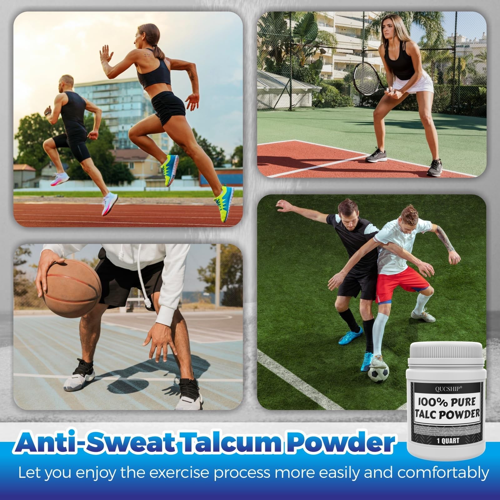 Ultra-Pure, Fine Talc Powder, Odorless & Sweat-Removing Talcum Powder, Qualit…