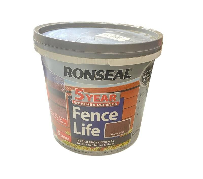 ONSEAL FENCE LIFE Medium Oak 5 LT WATER IMPREGNATOR