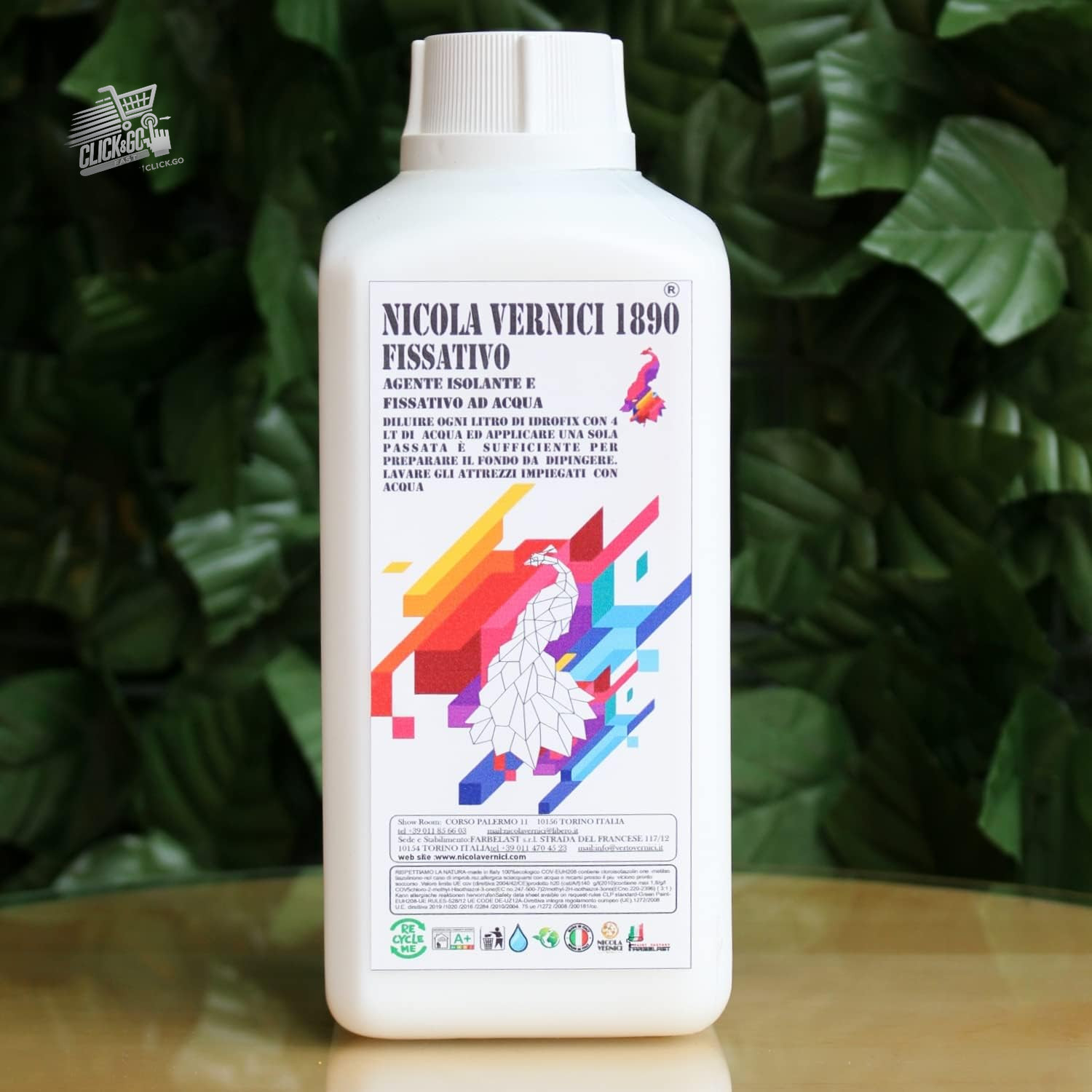 Hydrofix Fixative Acrylic Consolidating Transparent Wall Wall Exterior Paint