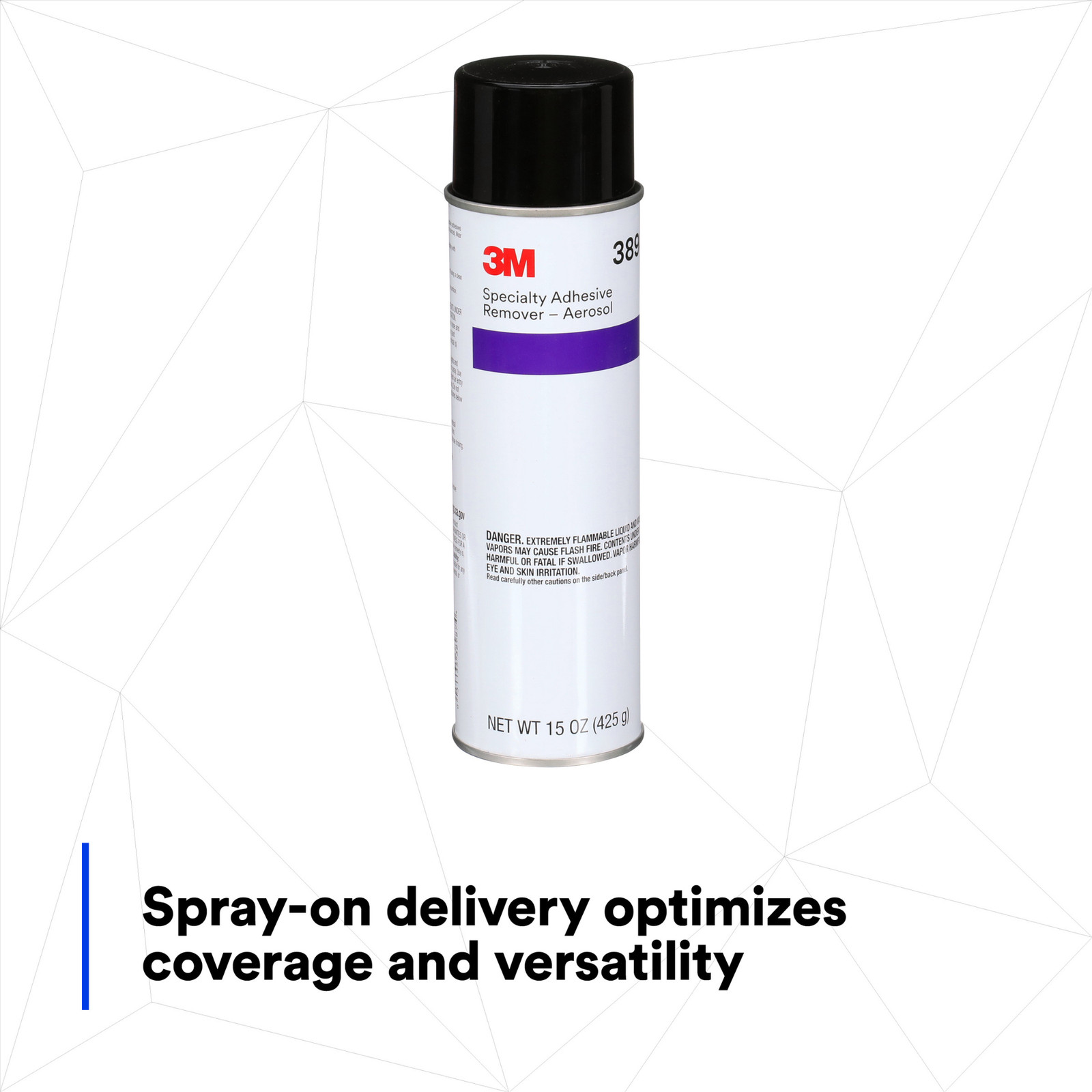3M Specialty Adhesive Remover Aerosol Spray (38987): 15 oz. (Clear)
