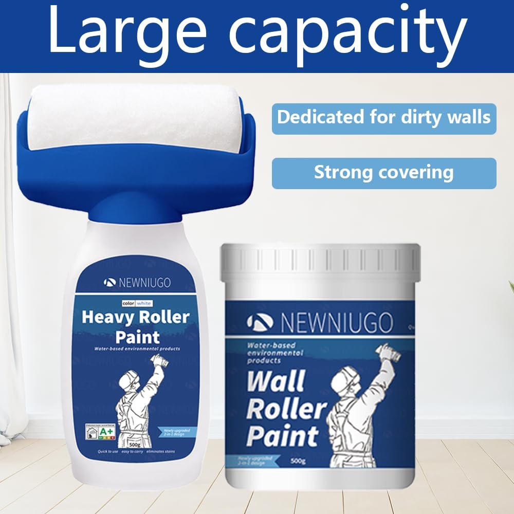 Generic Quick-Dry White Wall – 34 Oz/1000Ml Portable Coating Tool For –