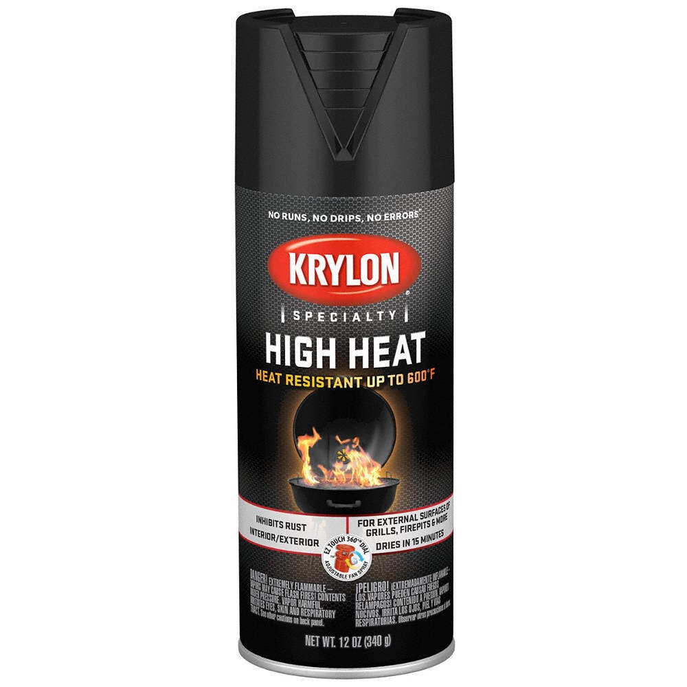 KRYLON K01618777 Spray Paint,12 oz.,3 hr. 38EM96