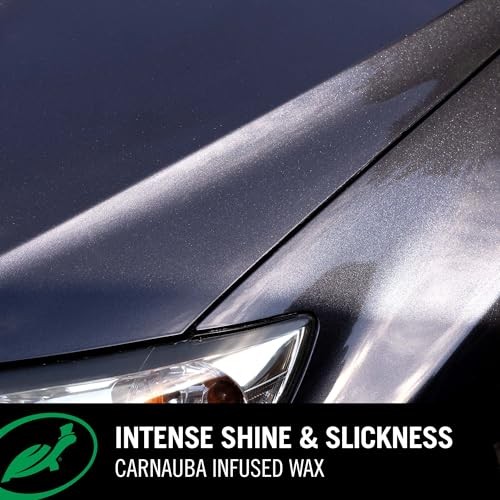 Hybrid Solutions Wax & Dry Plus, Spray On Car Wax for High Gloss Shine and