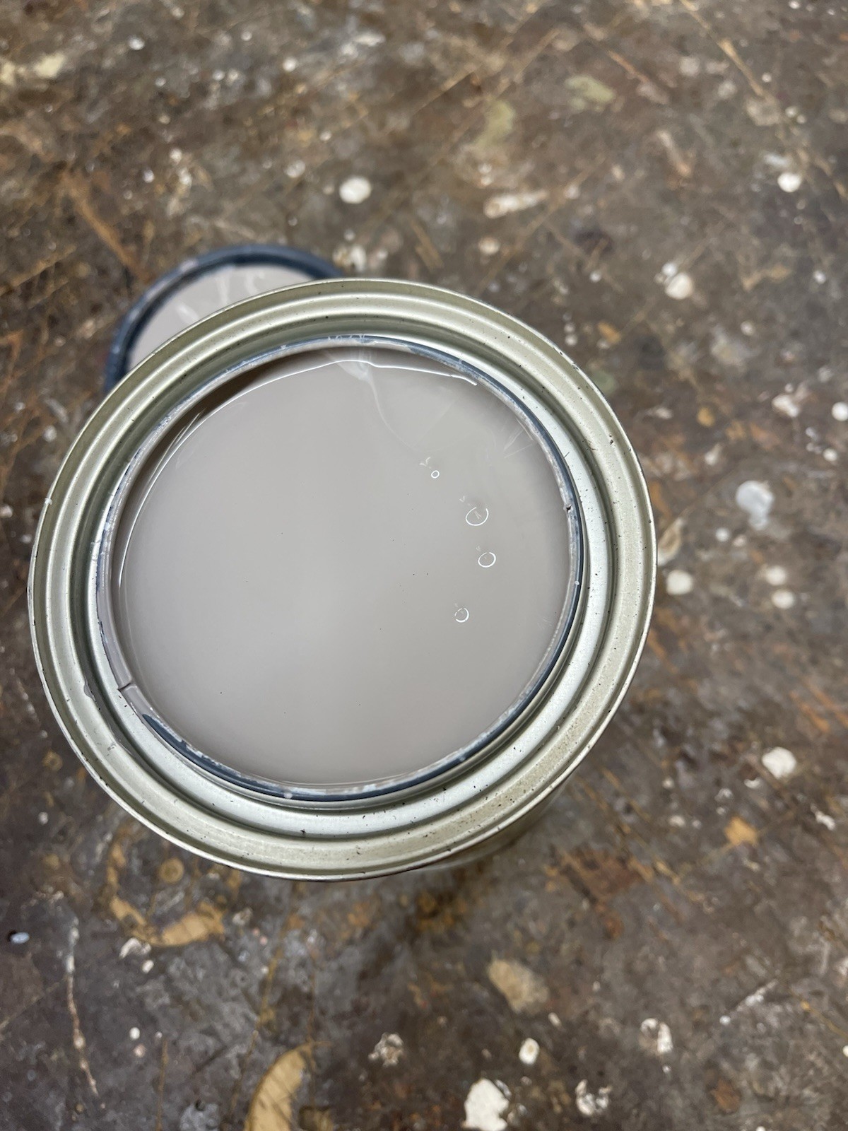 Qt Sherwin Williams Latitude /Custom Oxford Gray / Exterior Satin Acrylic Paint