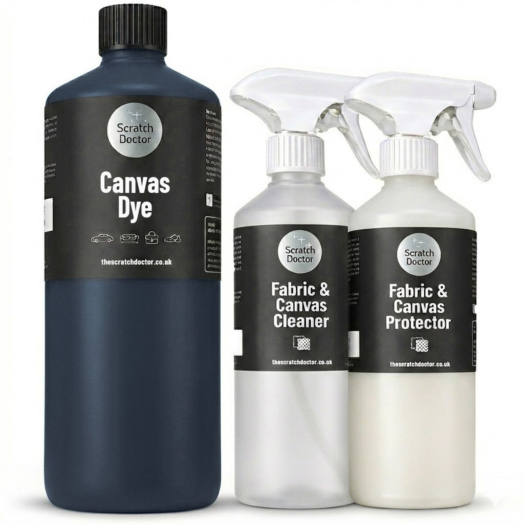 Canvas Dye Kit for Convertible Car Roof, Soft Tops, Outdoor Furniture