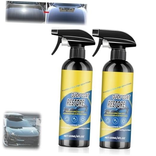 Nano Quick Coat Restore Coating Spray, Advanced Automobile Quick-Acting