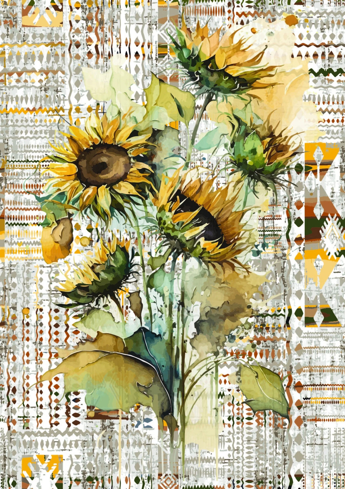 INDIAN SUMMER | A1 Rice Decoupage Paper | Furniture | Art & Crafts | Dixie