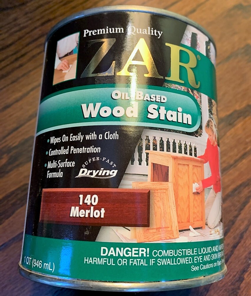 ZAR Interior Stain, 140 MERLOT, Quart