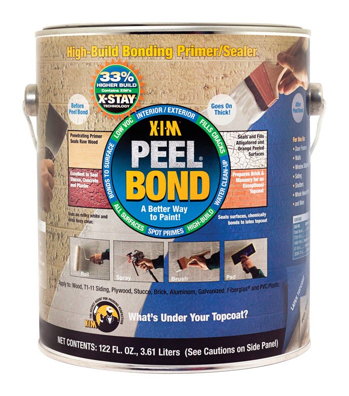 X-I-M 11461 Clear Acrylic Indoor/Outdoor All Surfaces Primer 1 gal. (Pack of 2)