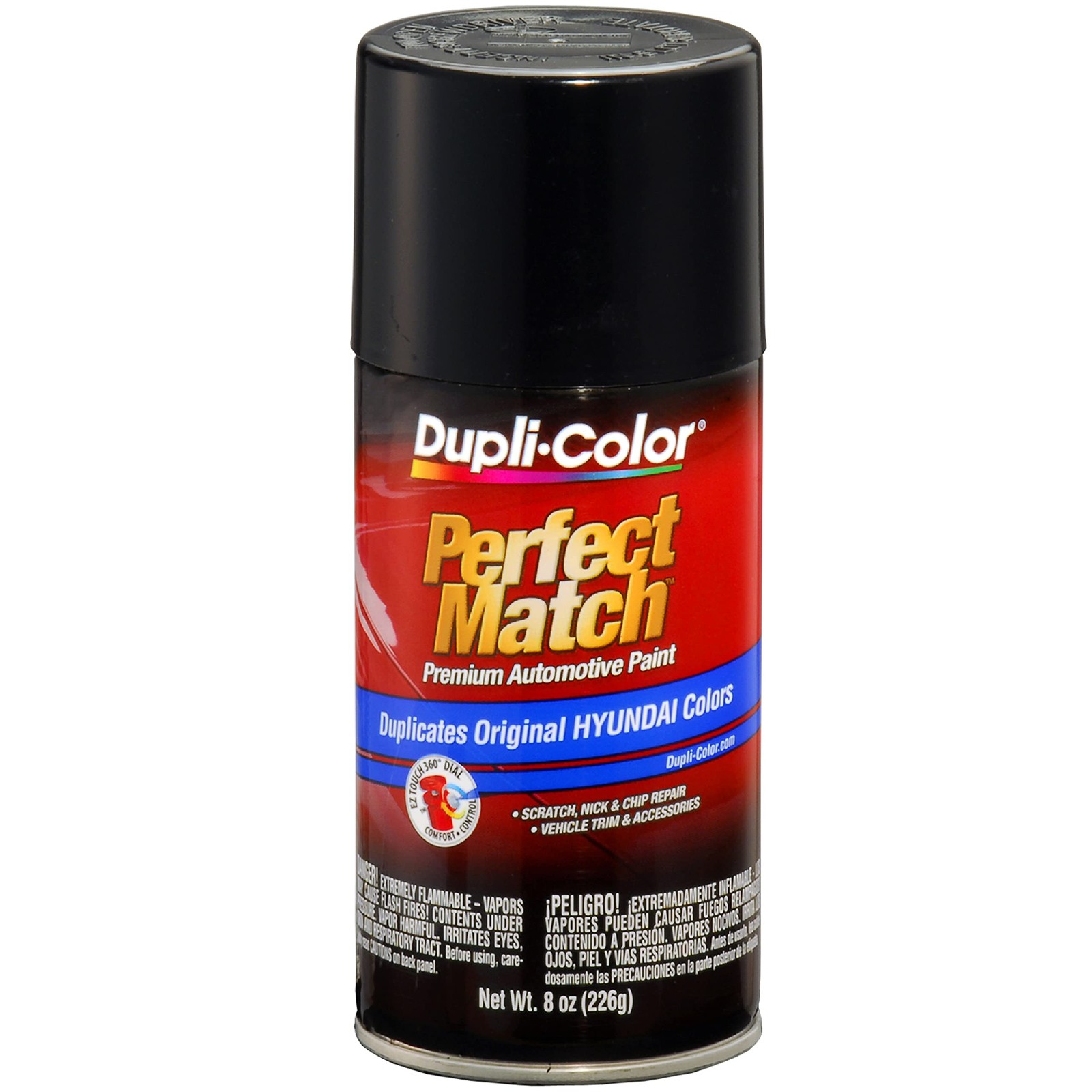 Perfect Match Automotive Paint Ebony Black 8 oz Aerosol for Hyundai
