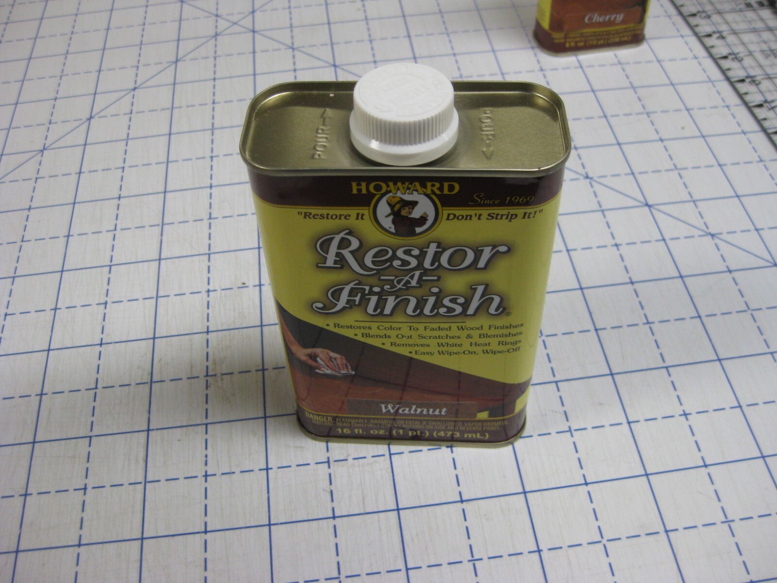 Restor A Finish, Walnut, 16 oz, Six cans, Restor-A-Finish