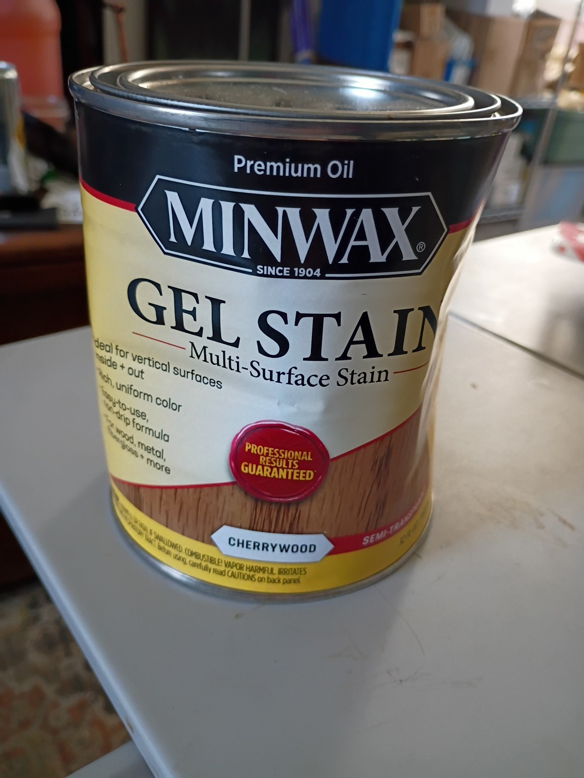 Minwax Gel Stain Interior Wood Finish Oil Based Cherrywood Quart – 2 PACK