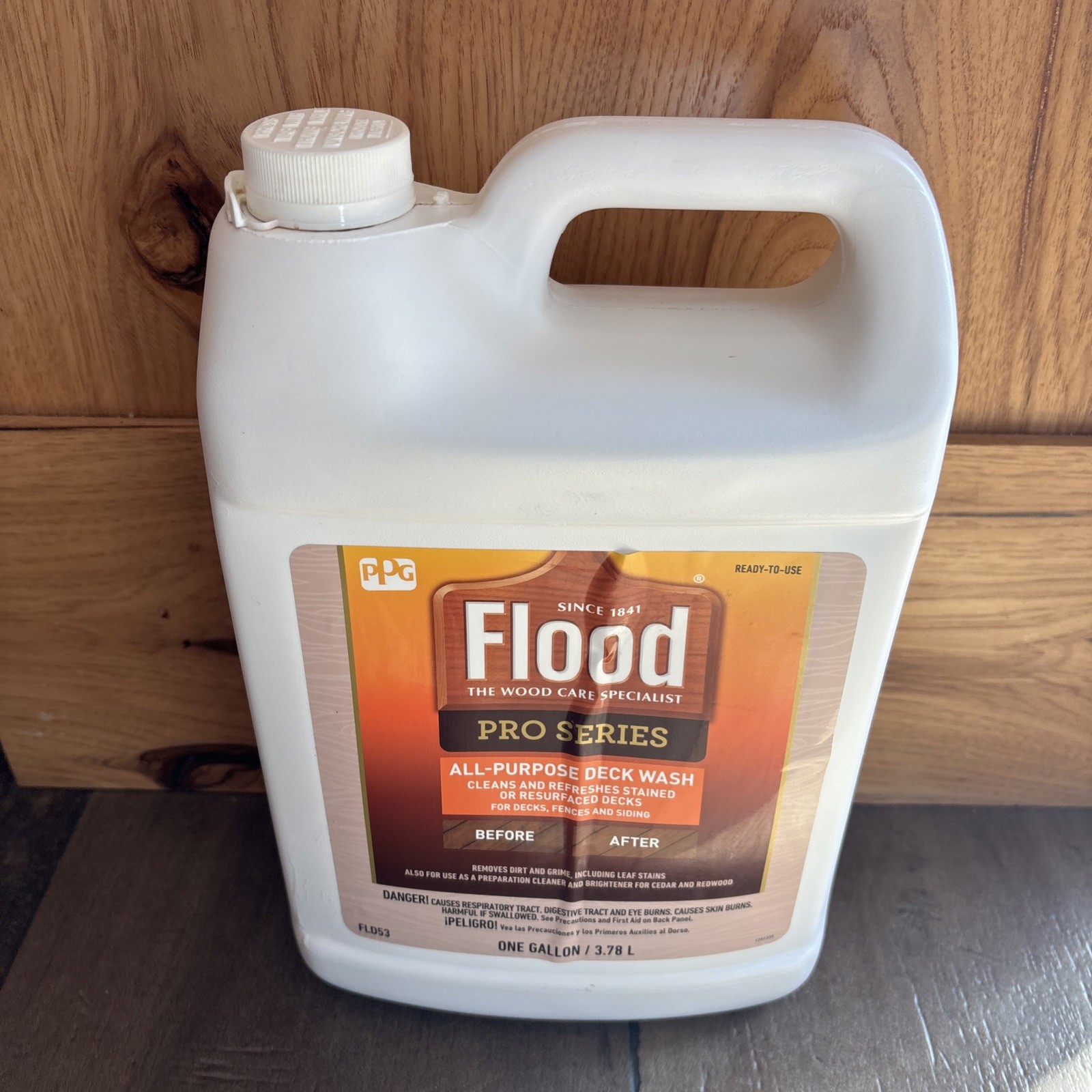 Flood Pro Series PPG All Purpose Deck Wash 1 Gallon New
