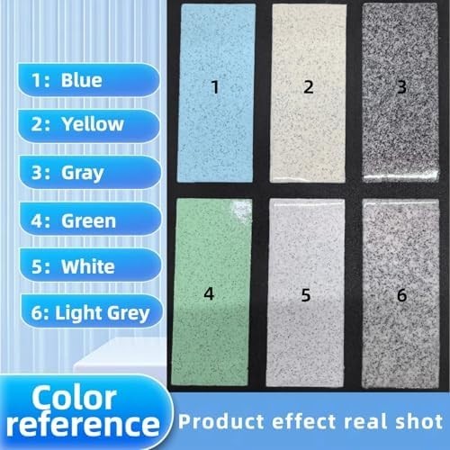 Epoxy Colored Sand Floor Paint, Epoxy Floor Paint High Gloss Marble Effect Co