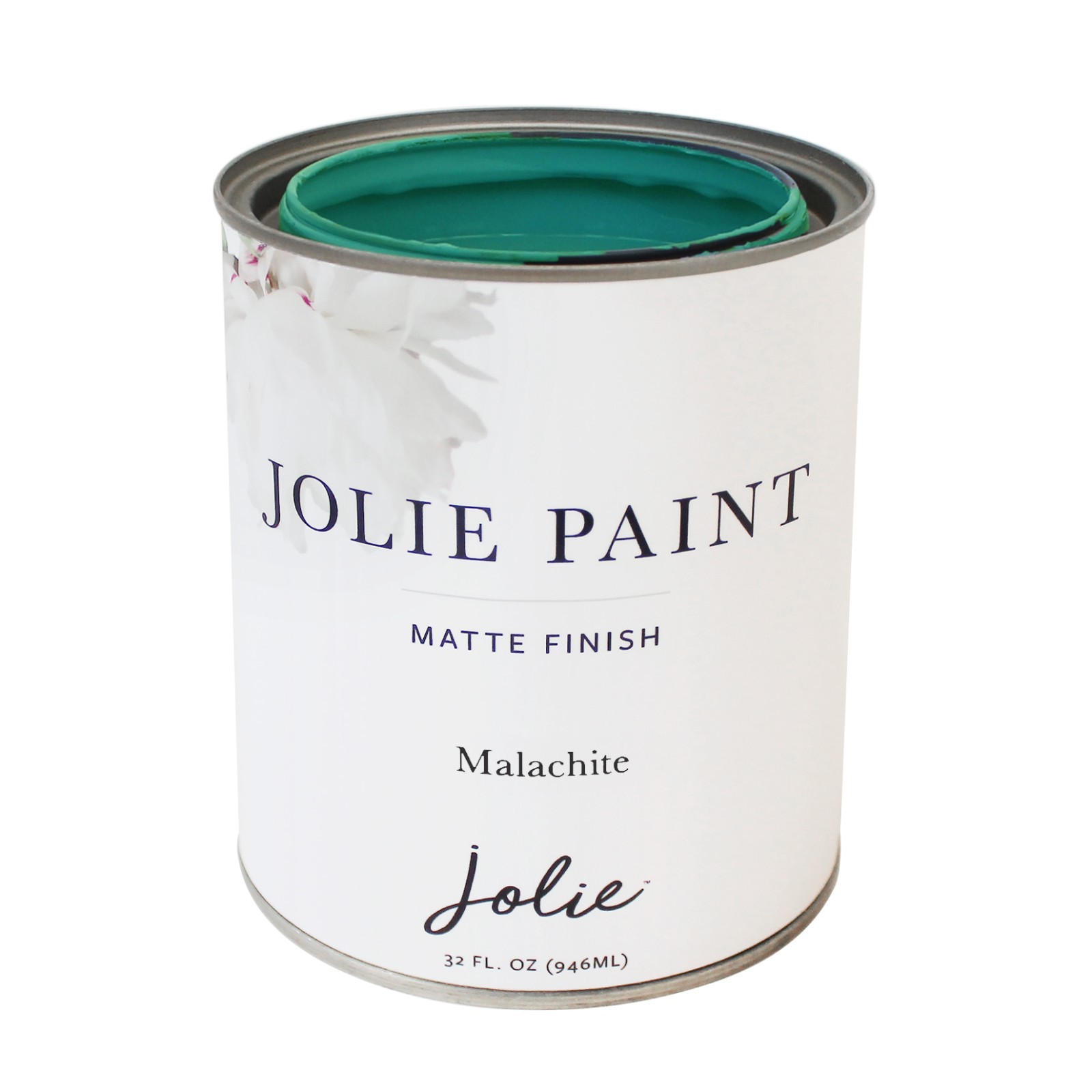 Jolie Paint for furniture, cabinets, and decor: Malachite (1 quart)
