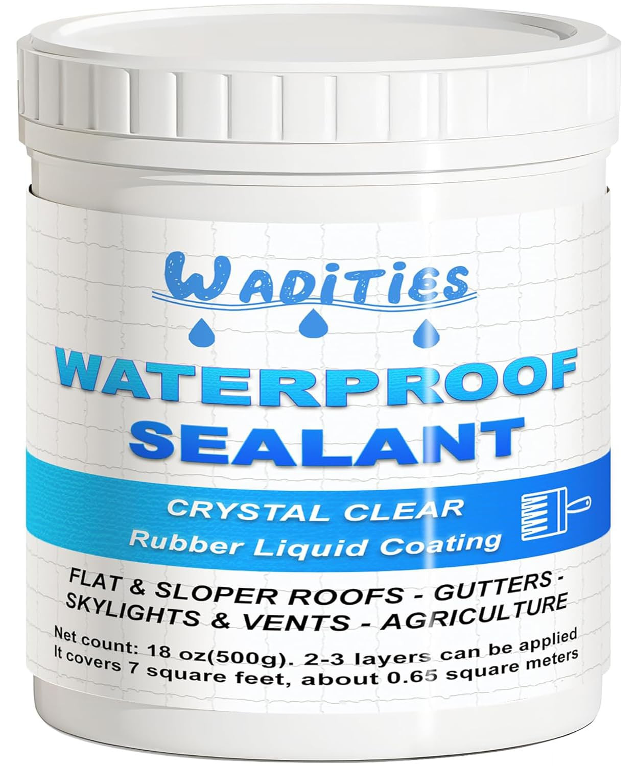 Invisible Waterproof Agent 500G(18Oz), Wall Bathroom Roof Waterproof Coating,…