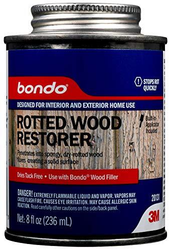 Rotted Wood Restorer Penetrates into Spongy Dry-rotted Wood Fibers Creating a…