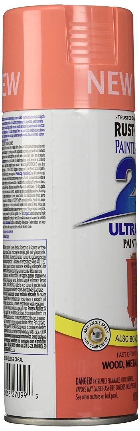 Rust-Oleum PTUCG249-189 Painter’s Touch Ultra Cover Gloss Aerosol Paint, 12…